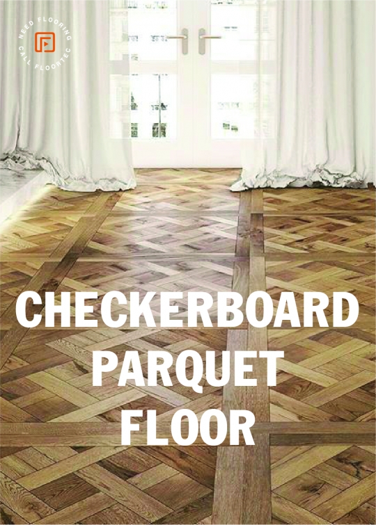 Checkerboard Parquet floor